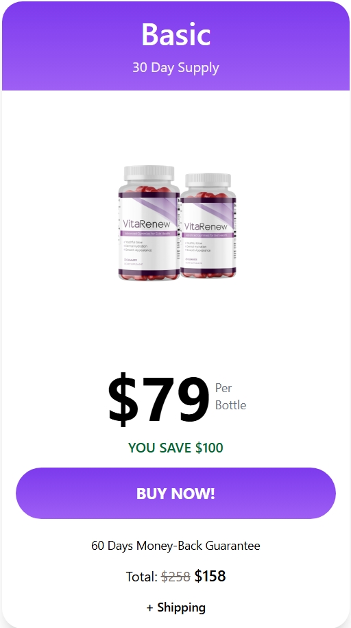 Vitarenew 2 Bottle Daily Wellness Formula